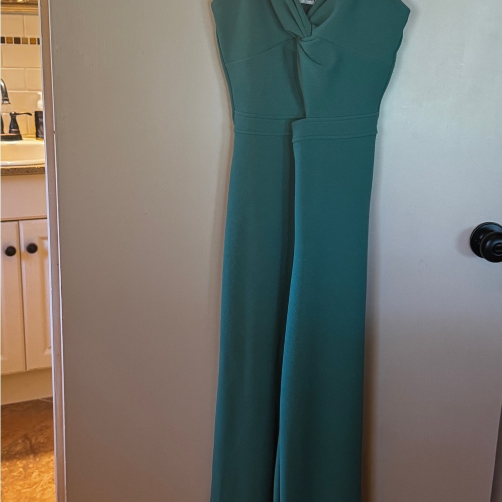 Almost Famous Teal Jumpsuit
